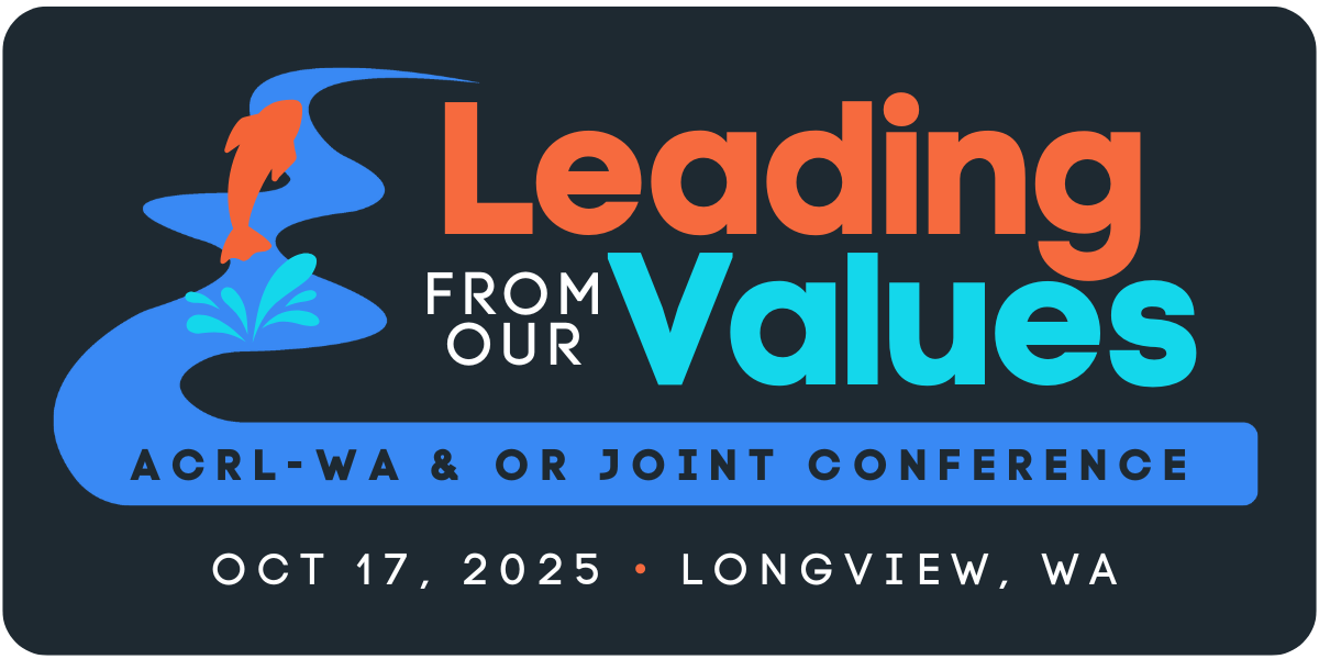 Logo for the 2025 ACRL-WA & OR Joint Conference 
