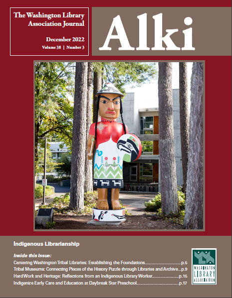 Cover image for December 2022 issue of Alki.